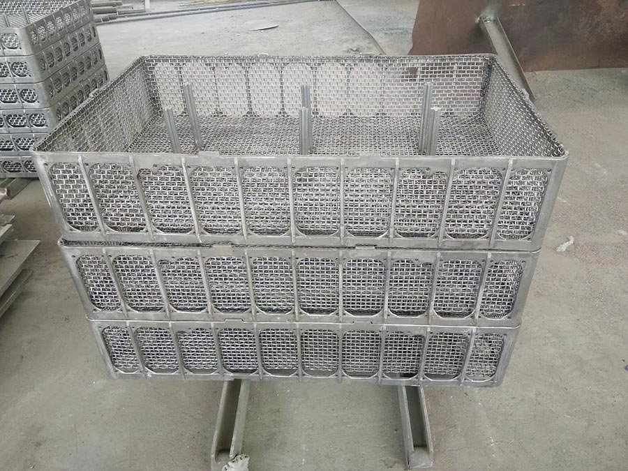 熱處理工業電爐熱處理耐高溫方筐