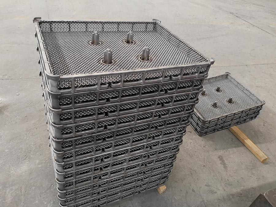 熱處理工業電爐熱處理耐高溫方筐