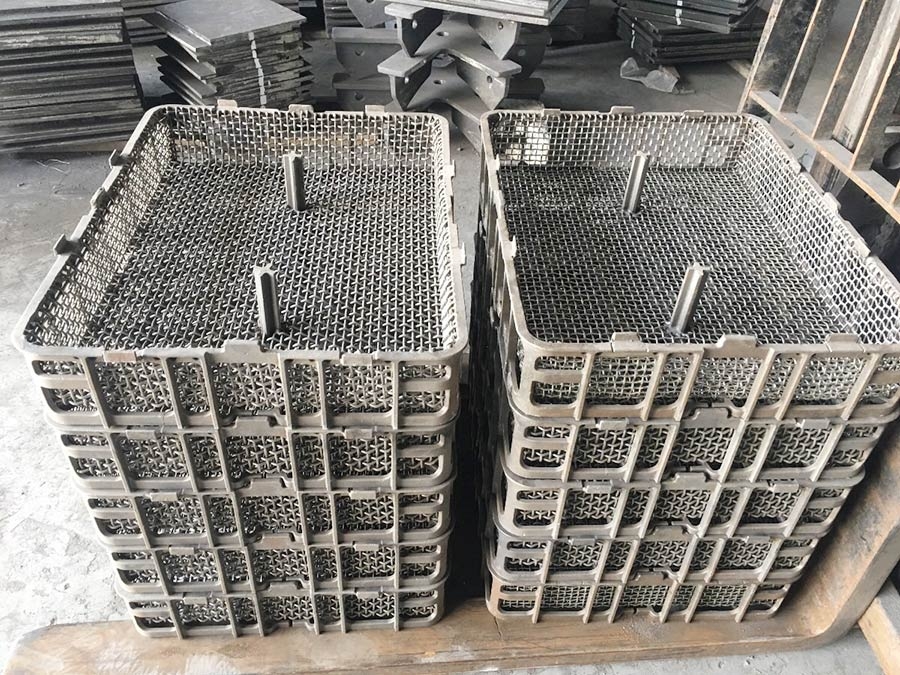 熱處理工業電爐熱處理耐高溫方筐