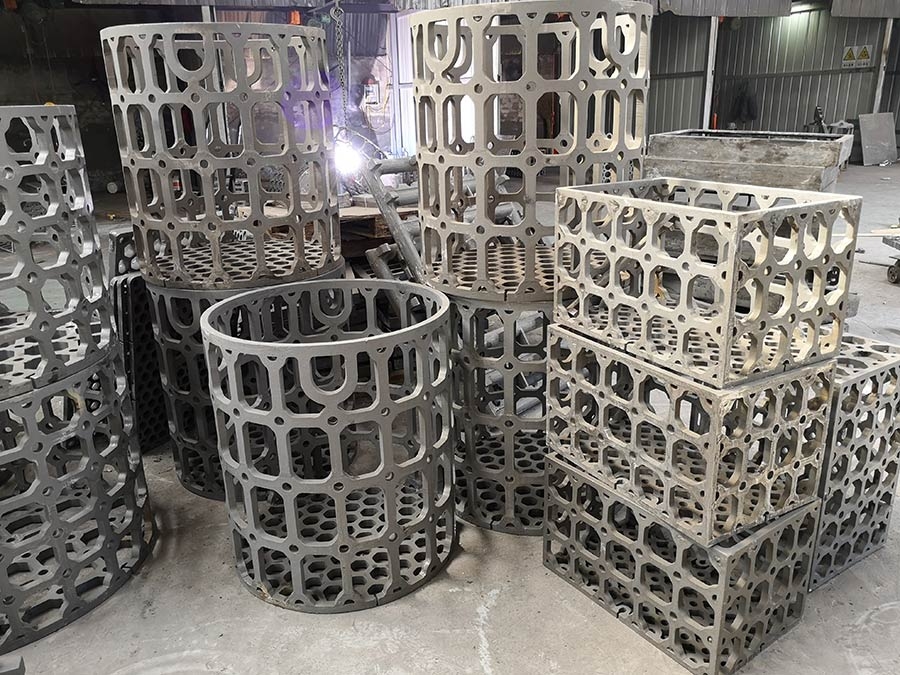 熱處理工業電爐熱處理耐高溫方筐